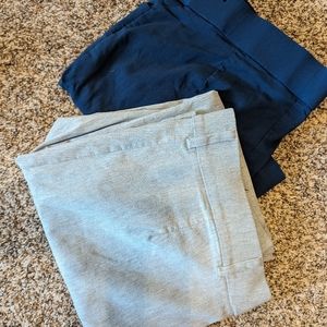 2 pairs women's Maurices straight leg pants